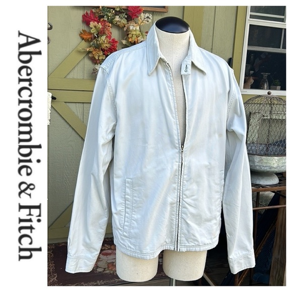 Abercrombie & Fitch Other - Abercrombie & Fitch Lightweight Zip Trucker Jacket